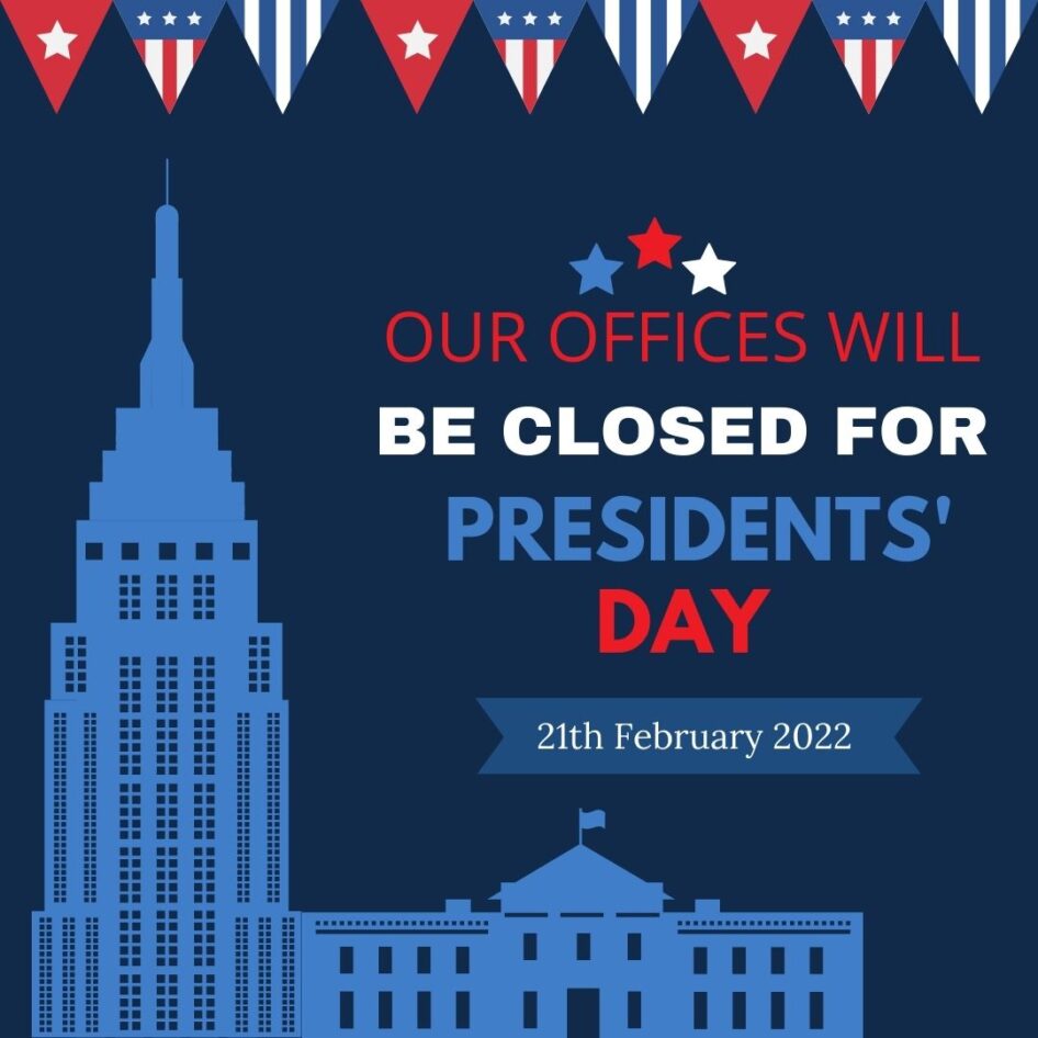 Closed Presidents’ Day Primary Eyecare Center